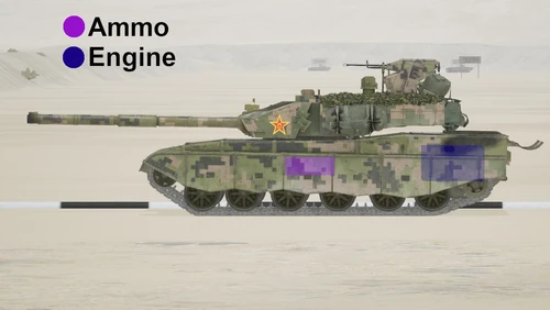 ZTZ99A side+ammorack