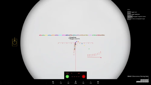 T72 sabot trajectory