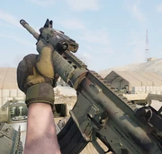 Worn variant of the M4A1 skin Black & Tan.