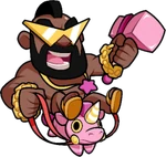 Всадник на кабане Skin-Baywatch