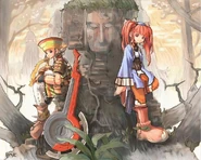 Mint (right) in cover art