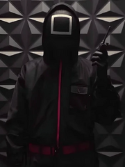 Masked officer