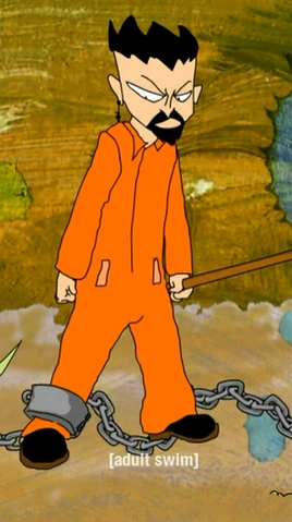 Prisoner seen in S1E1