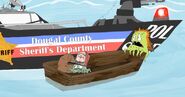 Dougal County Sheriff Department boat