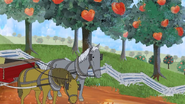Dan Halen's horses in Halen's Orchards