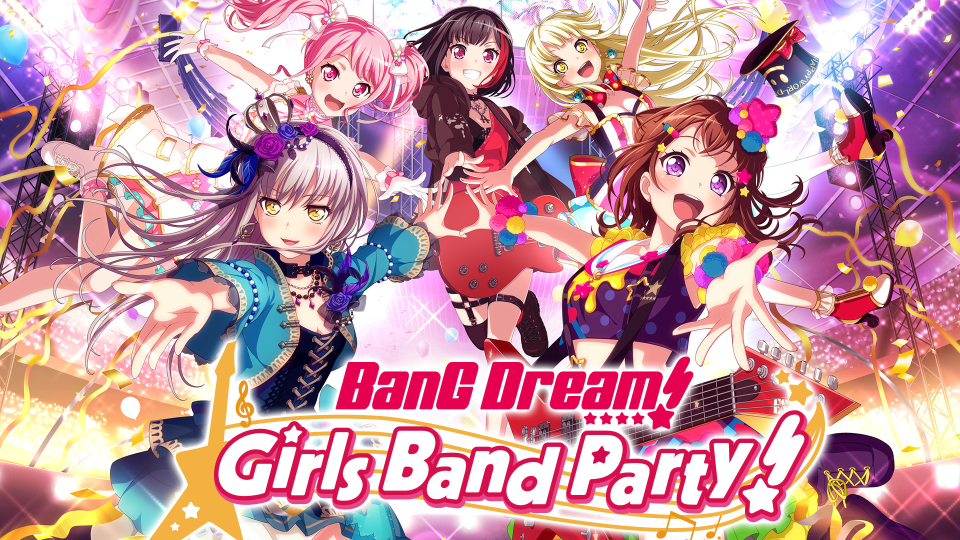 Anime BanG Dream! Girls Band Party! HD Wallpaper