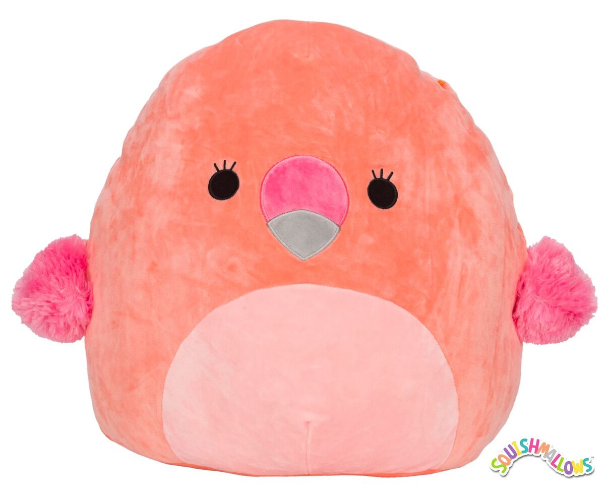 Squishmallows Official Kellytoy Plush 3.5 Cody the Flamingo Clip-on 