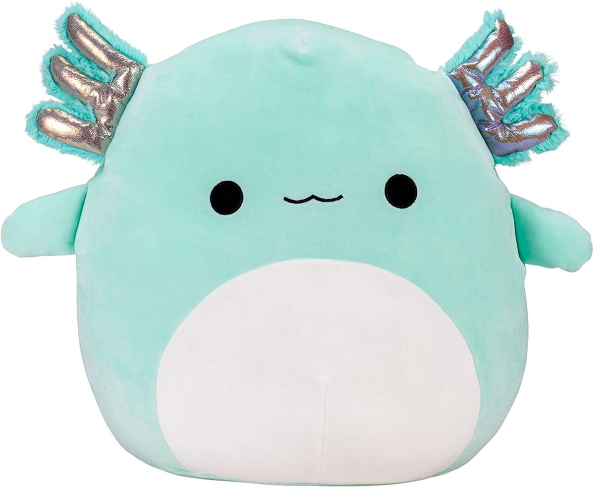 green and blue dragon squishmallow