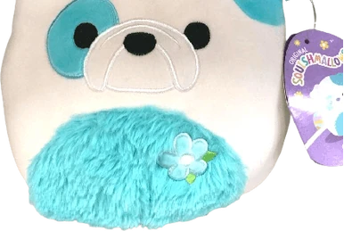 Squishmallow 7.5" Sebi Il Pitbull - Peluche Super Morbido Da Collezione