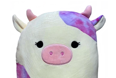 Squishmallows Originale Clown Ukee Da 30,5 Cm Con Capelli Color Foglia Di Te E Cappello A Bombetta Nero Peluche Ufficiale Jazwares 0 4