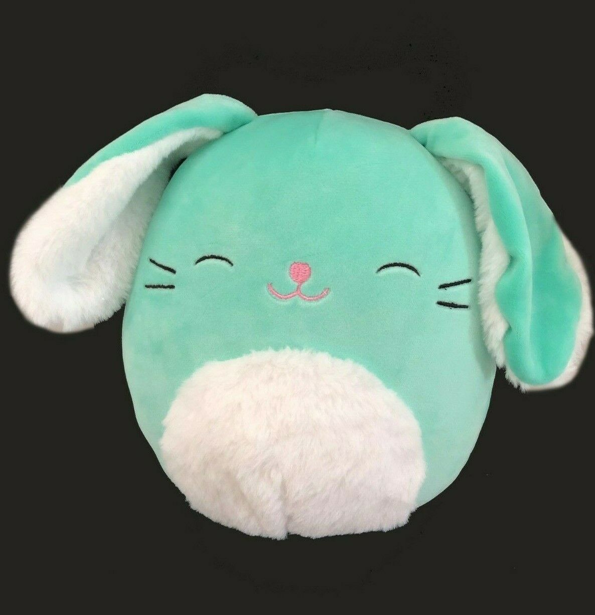 Details about   Squishmallow 8"  Sammy 2021 Easter Green  Bunny Fur on The Tummy & Ears 