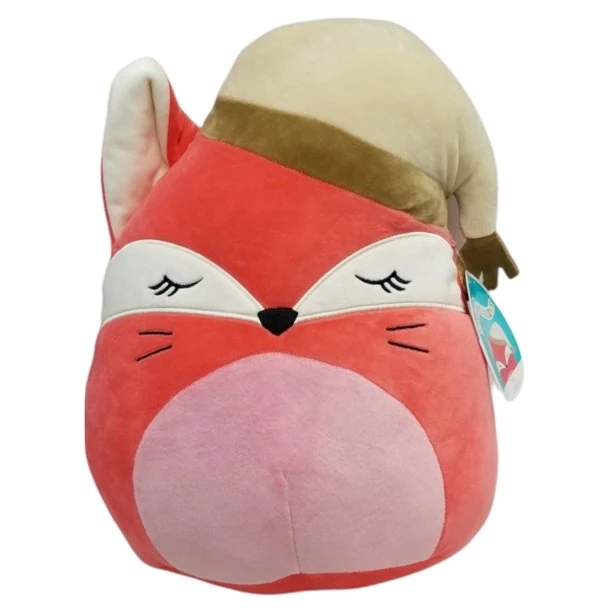 SQUISHMALLOWS FIFI THE Fox Plush Mini Backpack 11" Orange Red 2022 NWOT