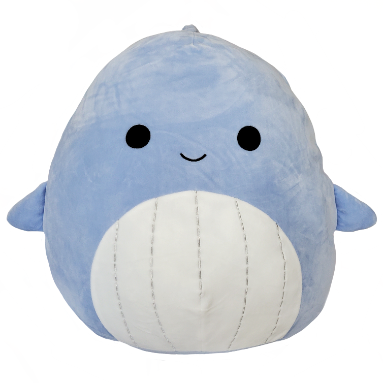 Squishmallow Blue Straw Topper (Design 100)