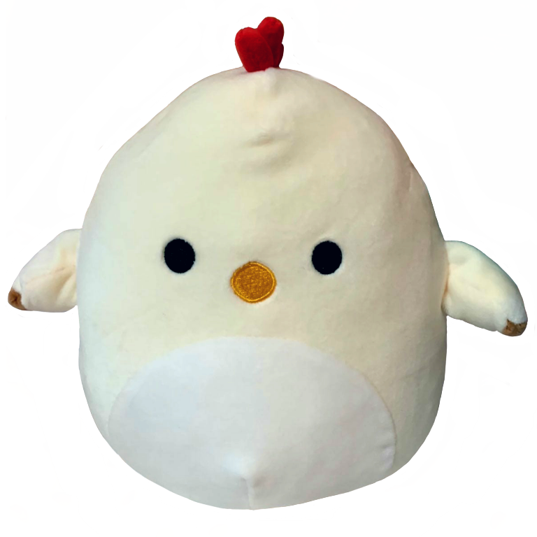 Squishmallow 11" Todd The Chicken Easter Kellytoy 2021 Fast for sale online 
