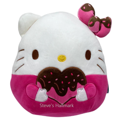 Squishmallows Hello Kitty Strawberry Plush Hot Topic Exclusive