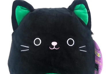 Squishmallows Peluche Catarina Il Gatto Strega Con Cappello Nero - Halloween 19,1 Cm, Morbido E Collezionabile, Regalo Per Bambini
