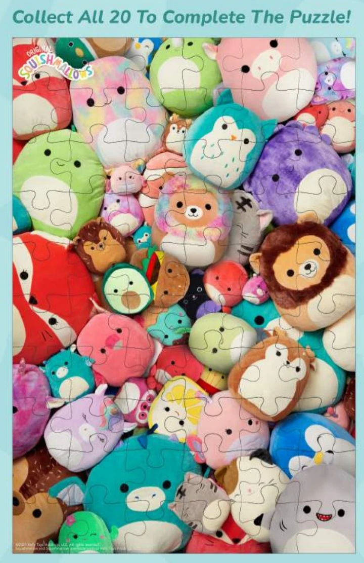 COMPLETED set of Squishmallow Trading cards AND puzzle pieces blog.knak.jp