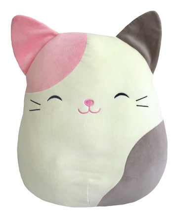 Pink Calico Cat ~ 2 Individual Squishville by Squishmallows