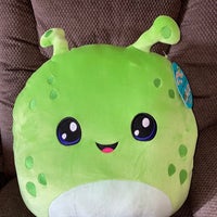 Squishmallows 8 Inch Stackable Plush | Finn the Green Alien