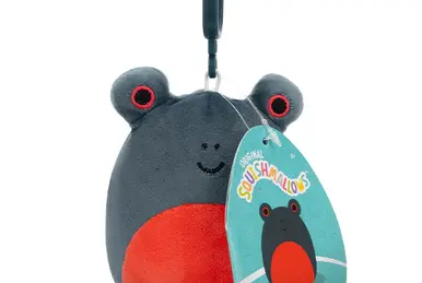 Squishmallows Leigh Il Rospo - Peluche Portachiavi Con Clip 3,5 Pollici - 2