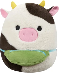 Squishmallows Connor de zwart-witte koe, 20 cm | Dedoles