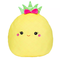 A pineapple plushie.