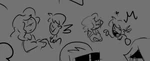 Carmen and Jaune fighting and making up.