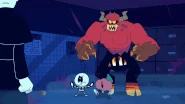 Moloch panicking when Pump says his name