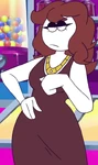 Carmen in the CandyClub.
