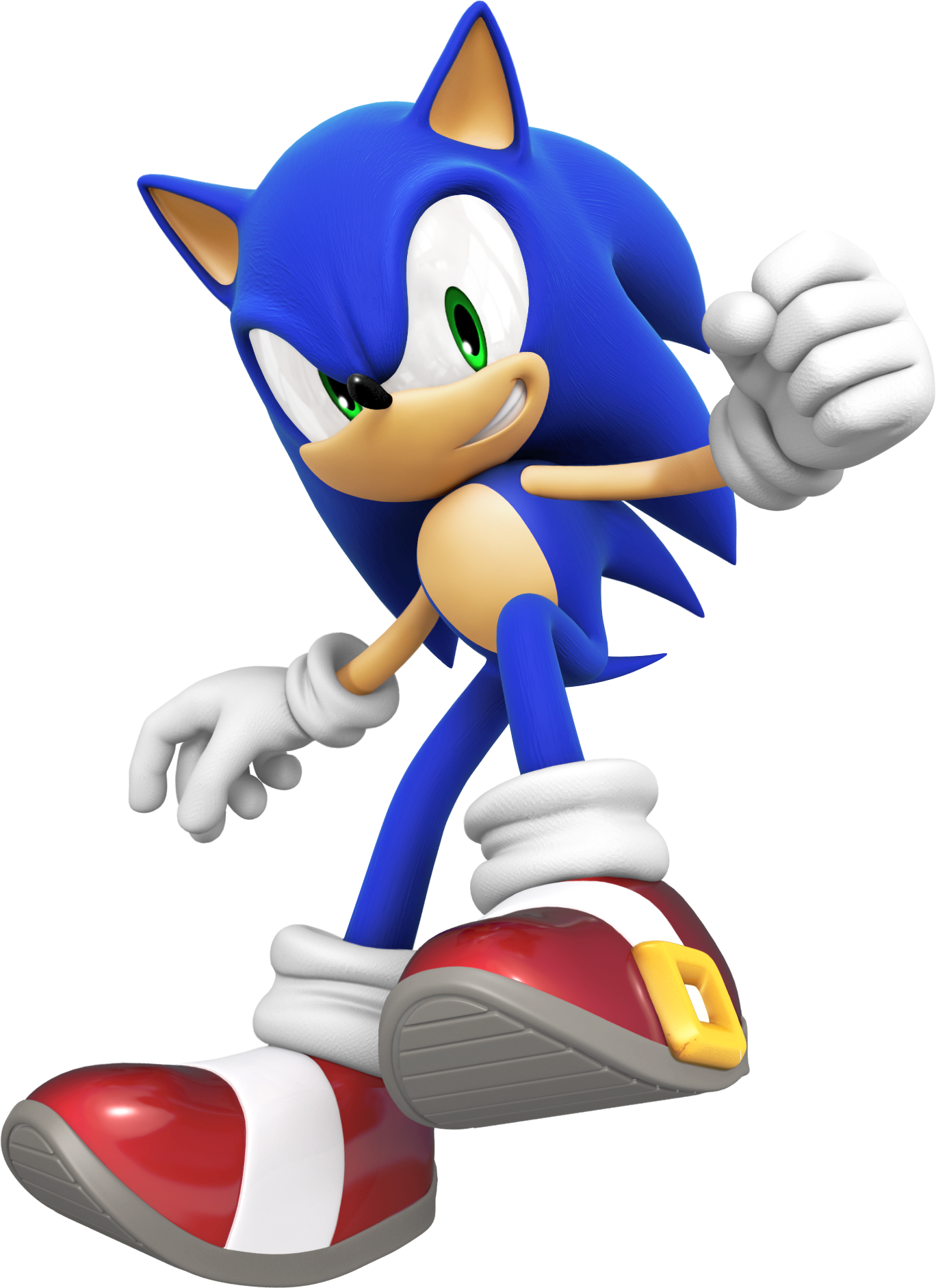 Here is another official render of a serious Team Sonic on a