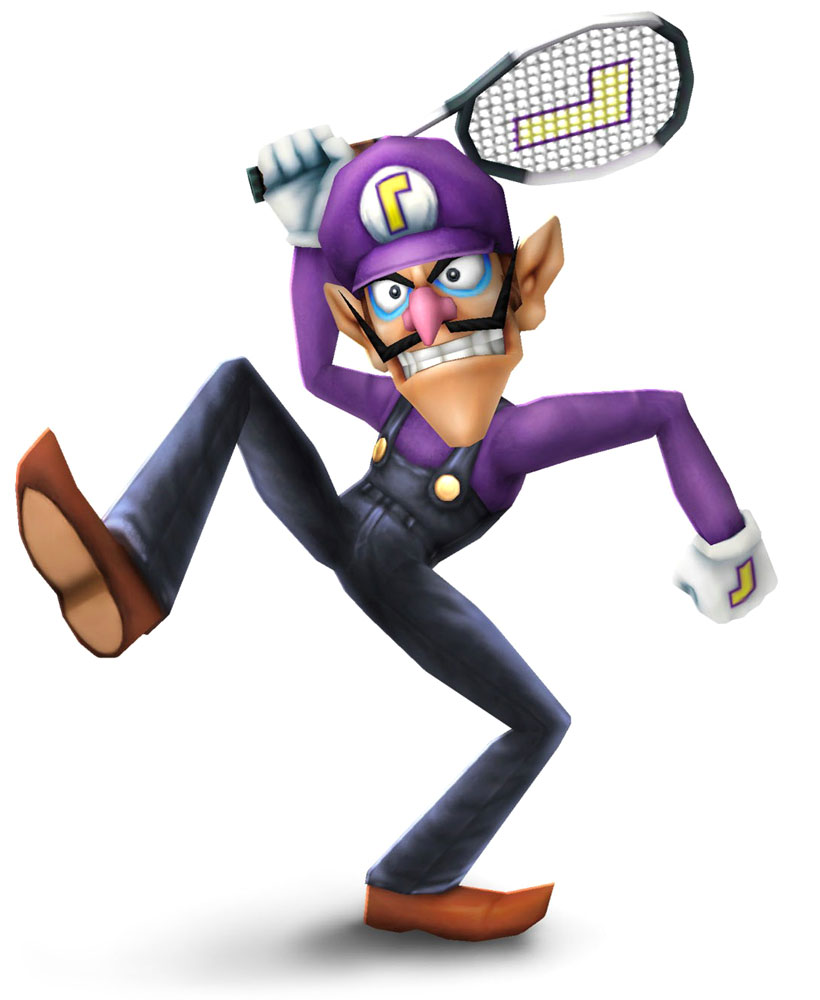 Super Smash Bros Wii U Waluigi 