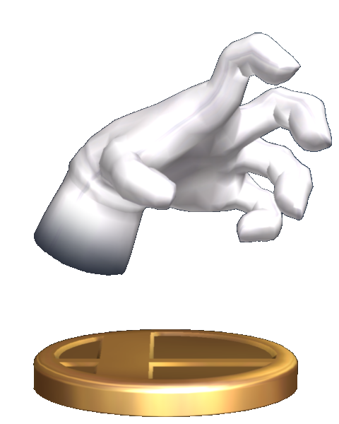 super smash bros master hand