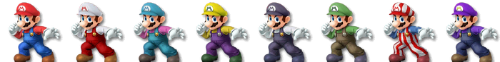 Mario Palette (SSB4)