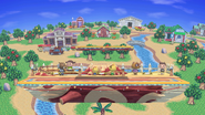 Smashville in Super Smash Bros. Ultimate