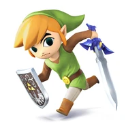 Toon Link Pallette 05.jpg (265 KB) Link wears his set for brown uniform, with white pants, and light-brown boots.