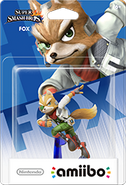 Fox amiibo in the packaging