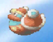 King Dedede's cameo on the Dream Land stage.
