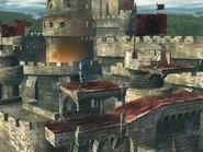 A wider view of the castle.