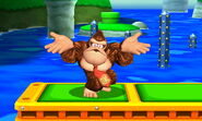 Donkey Kong's down taunt.