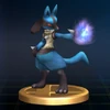 SSBB Trophy Lucario