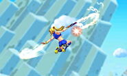 Zero Suit Samus' neutral air.