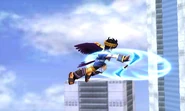 Dark Pit's forward aerial.