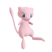 Artwork of Mew in Super Smash Bros. Ultimate.