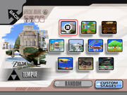 Stage Select Brawl Melee