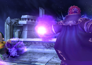 Ganondorf's Neutral Special Move, Warlock Punch.