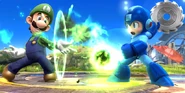 Battlefield.png (362 KB) Luigi fighting Mega Man