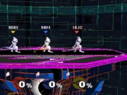 A normal air attack, SHFFL, and IDJC compared.