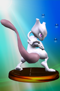 Mewtwo Trophy Smash Red SSBM