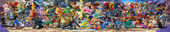 Panoramic Artwork with Hero and Banjo & Kazooie