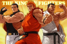 Ryo as he appears in The King of Fighters XII as a part of Team Art of Fighting (with Robert Garcia and Takuma Sakazaki)
